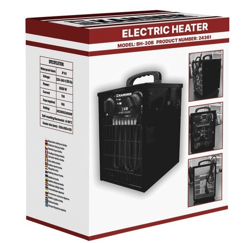 Electric heater - fan heater Kaminer 24361