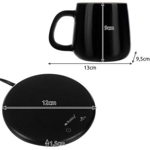Electric heater + mug Ruhhy 22125