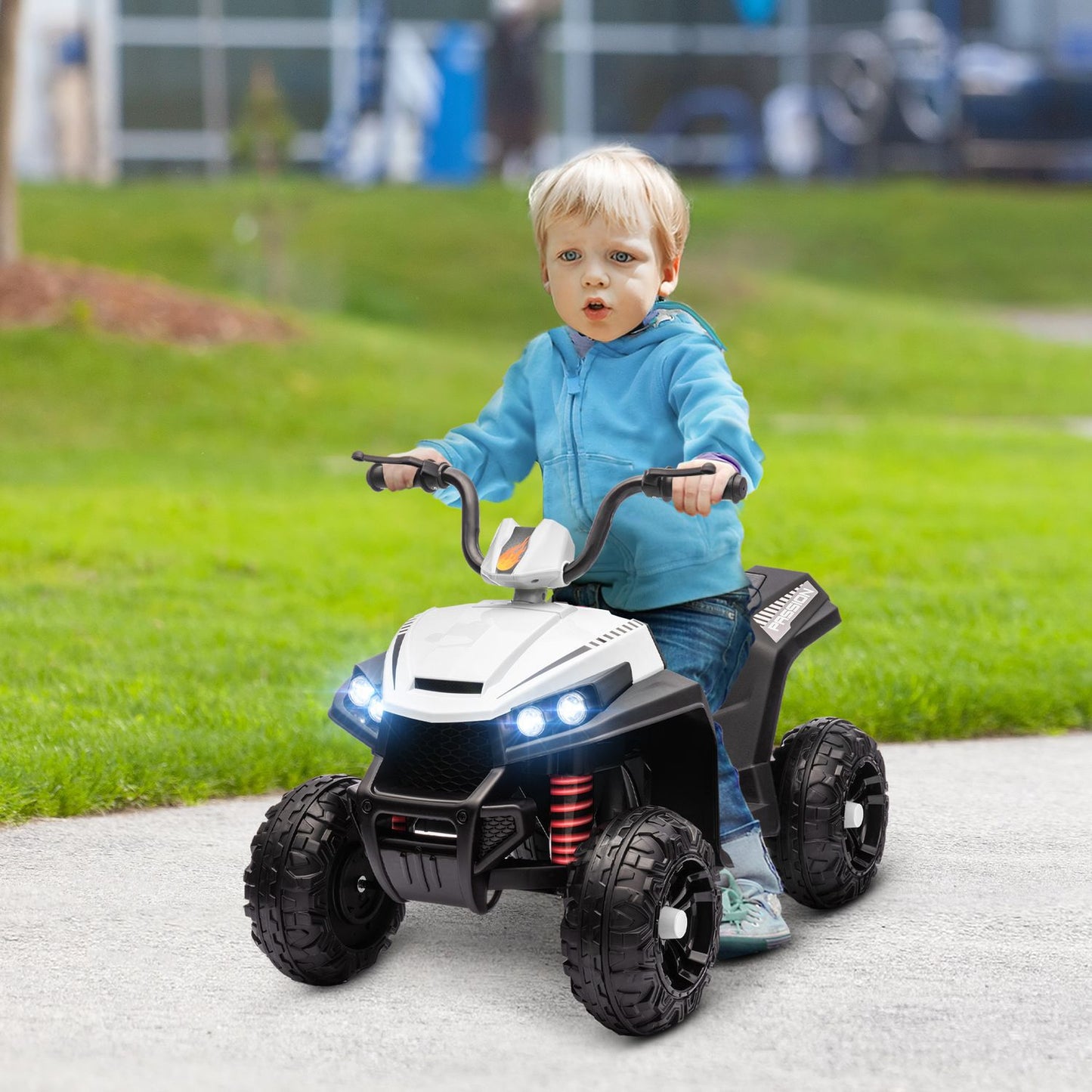 12V Kids Electric Quad, metal, MP3, 3-5 years, 5 km/h