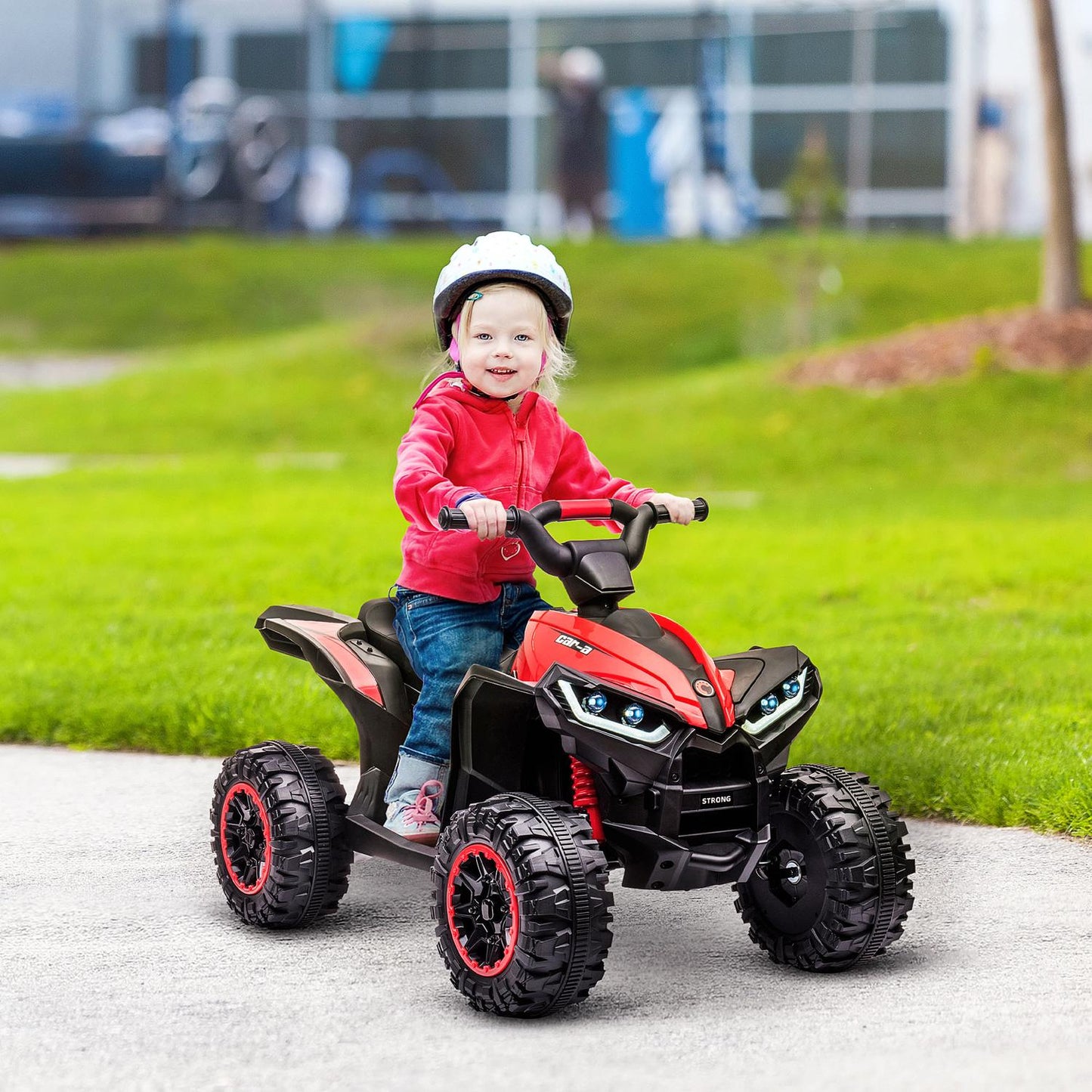 Electric Quad for kids with USB, MP3 and dual motors