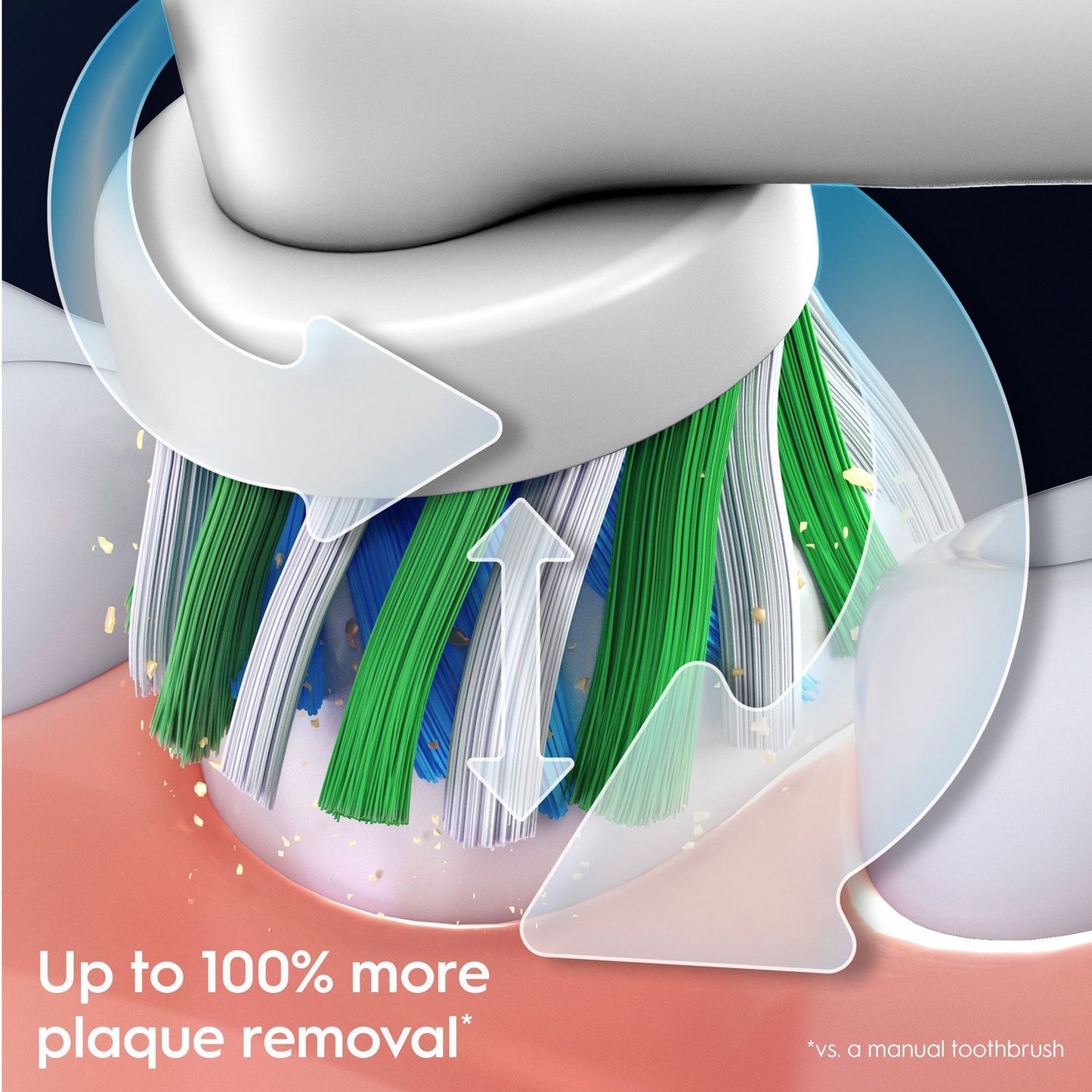Electric toothbrush Pro1 Pink + Extra Refill
