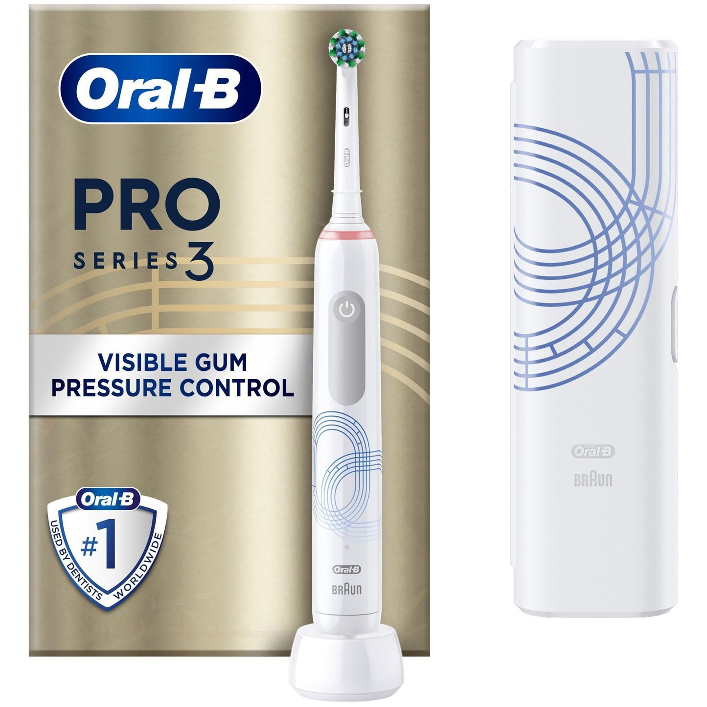 Electric toothbrush Pro 3 White Olympics + TC