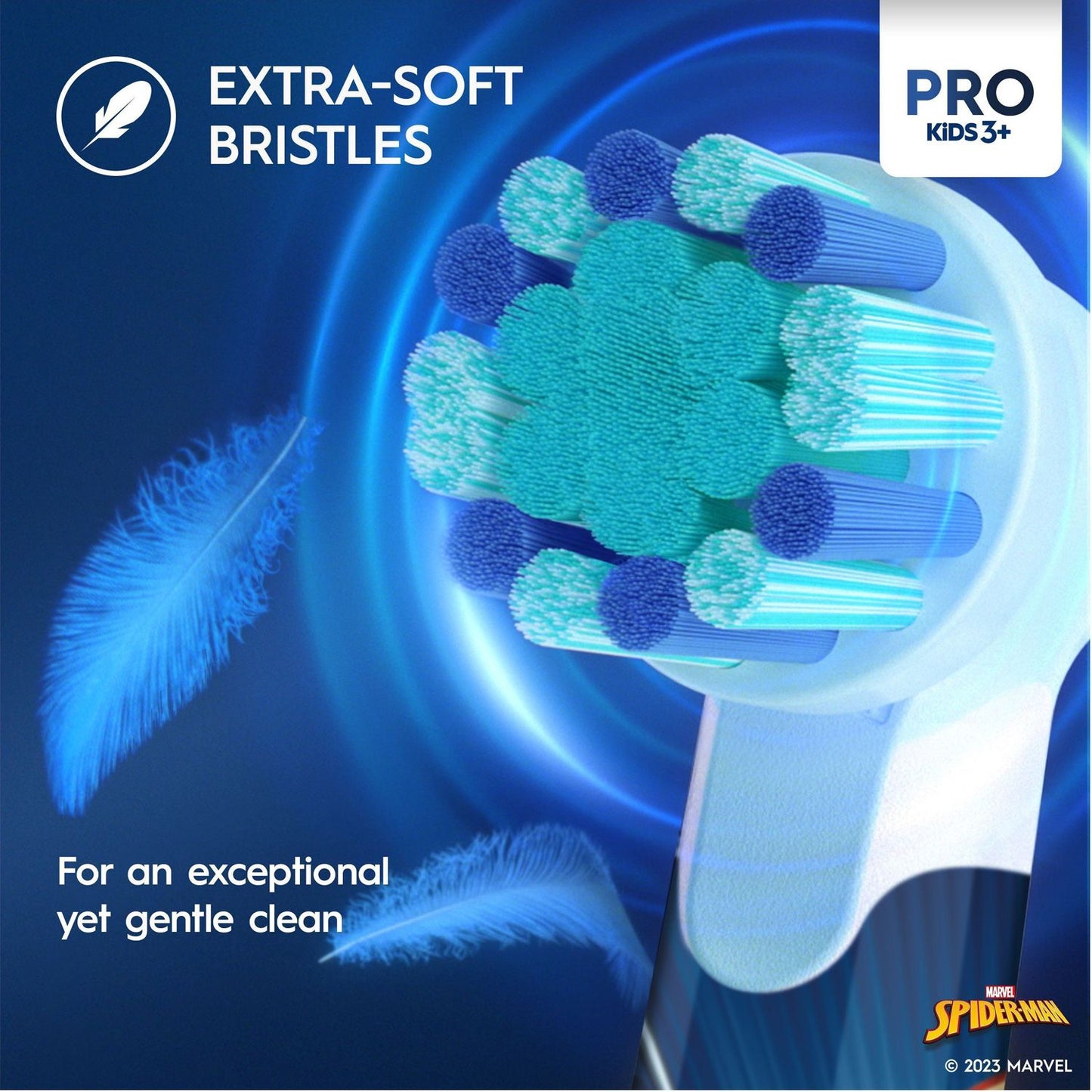 Electric toothbrush Vitality Pro Kids Spiderman HBOX