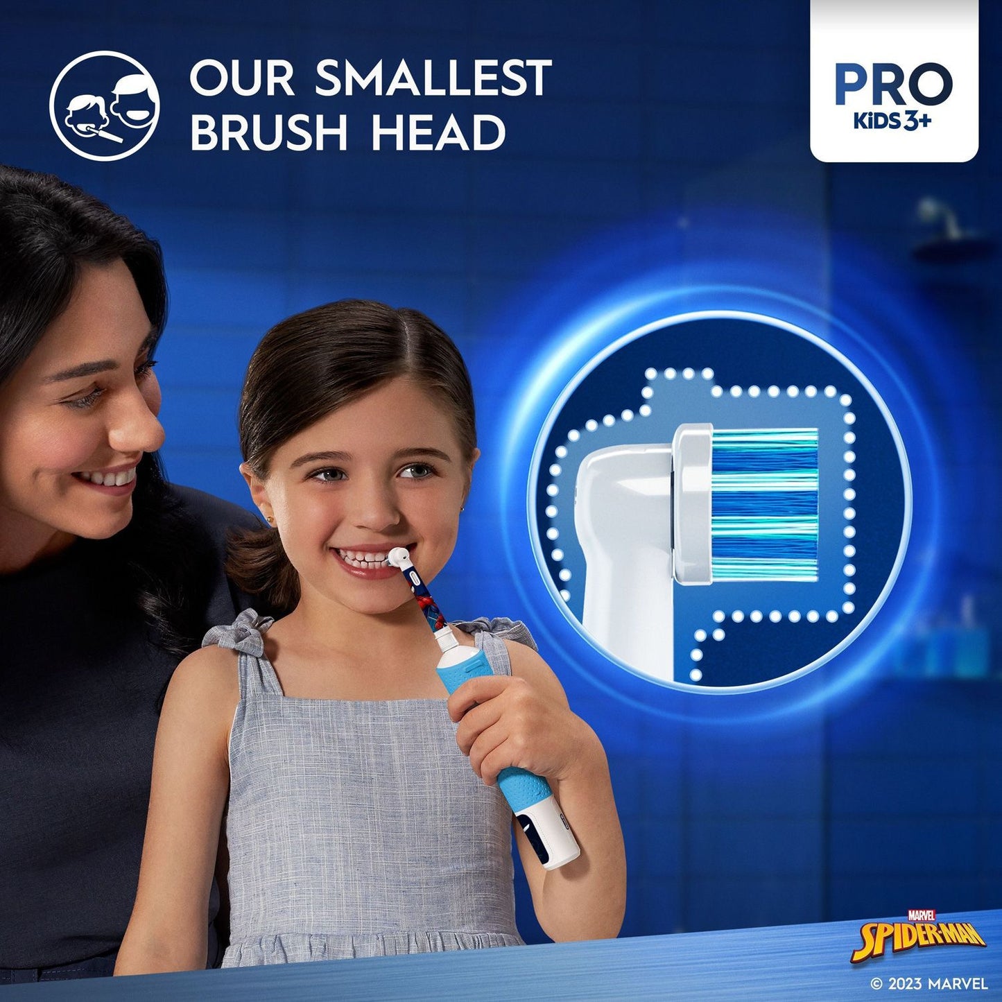 Electric toothbrush Vitality Pro Kids Spiderman HBOX