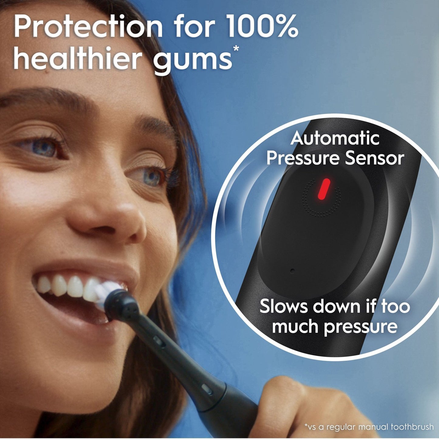 Electric toothbrush iO2 Series Duo Night Black / Calm Pink