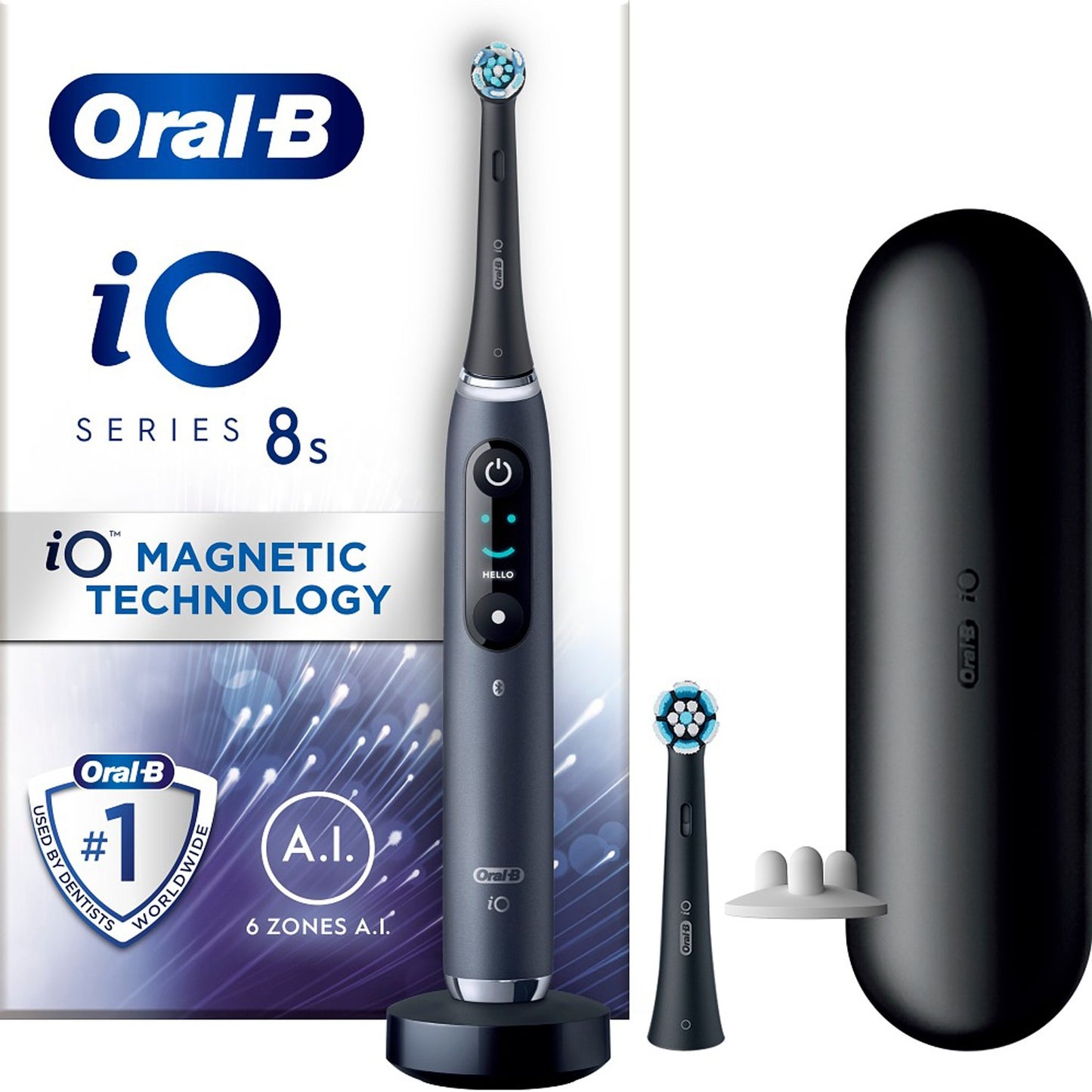 Electric toothbrush iO8 Black