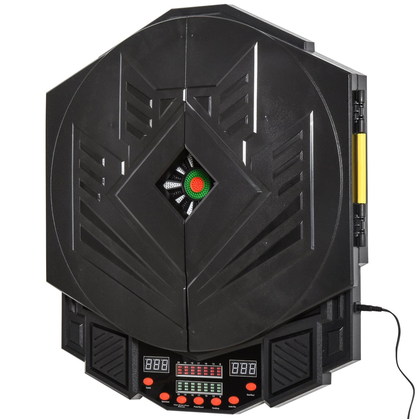 Electronic dart cabinet, 216 games, 12 darts, ABS-PP
