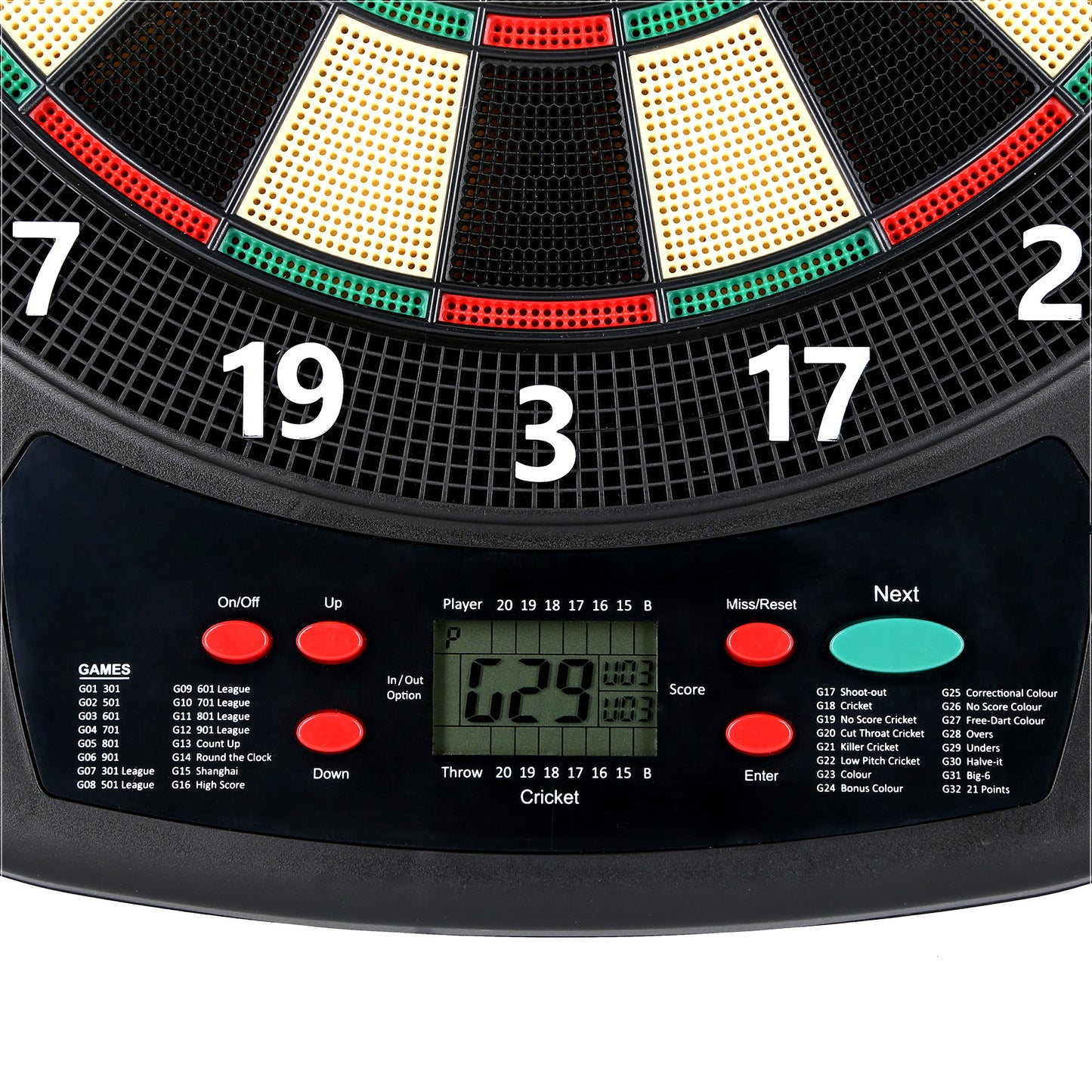 Electronic Dartboard, Fun Game for Home Use