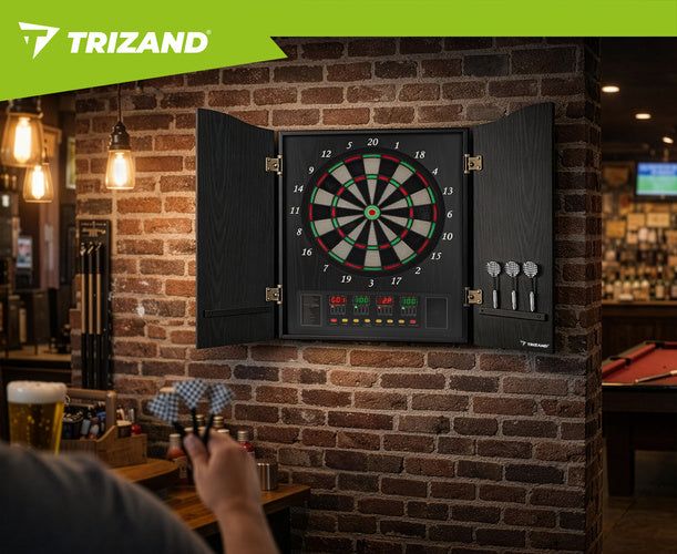 Electronic Dartboard with LED, 27 Games, 16 Players