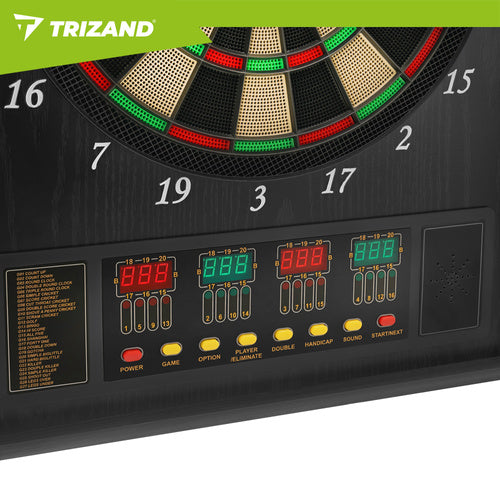 Electronic Dartboard with LED, 27 Games, 16 Players