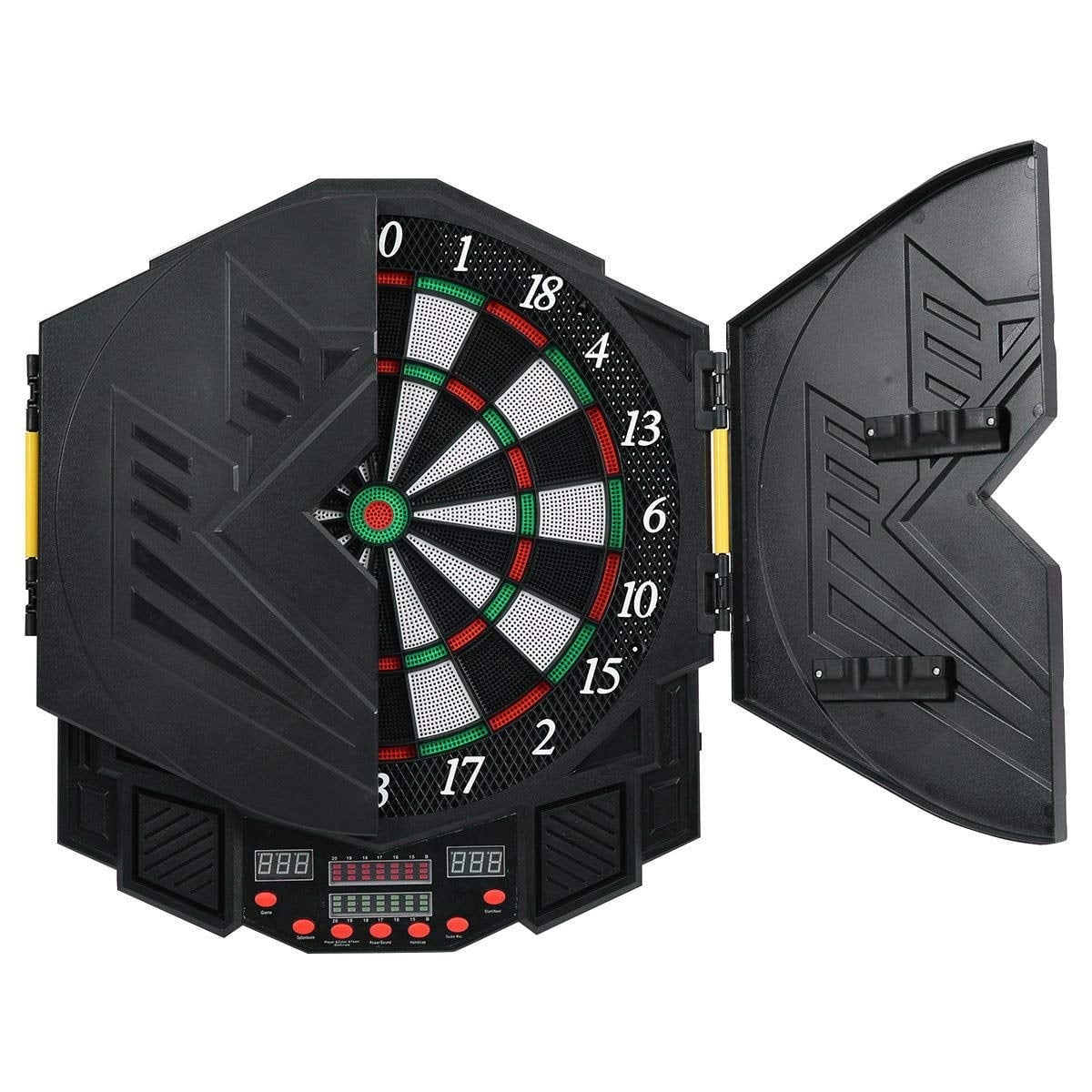 Electronic Dartboard with LED Display, 12 Darts, 27 Games