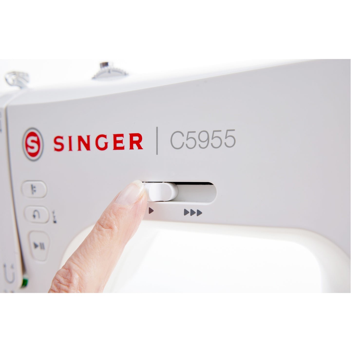 Electronic Sewing Machine, 71 Stitches, 8 Buttonholes, LCD Display