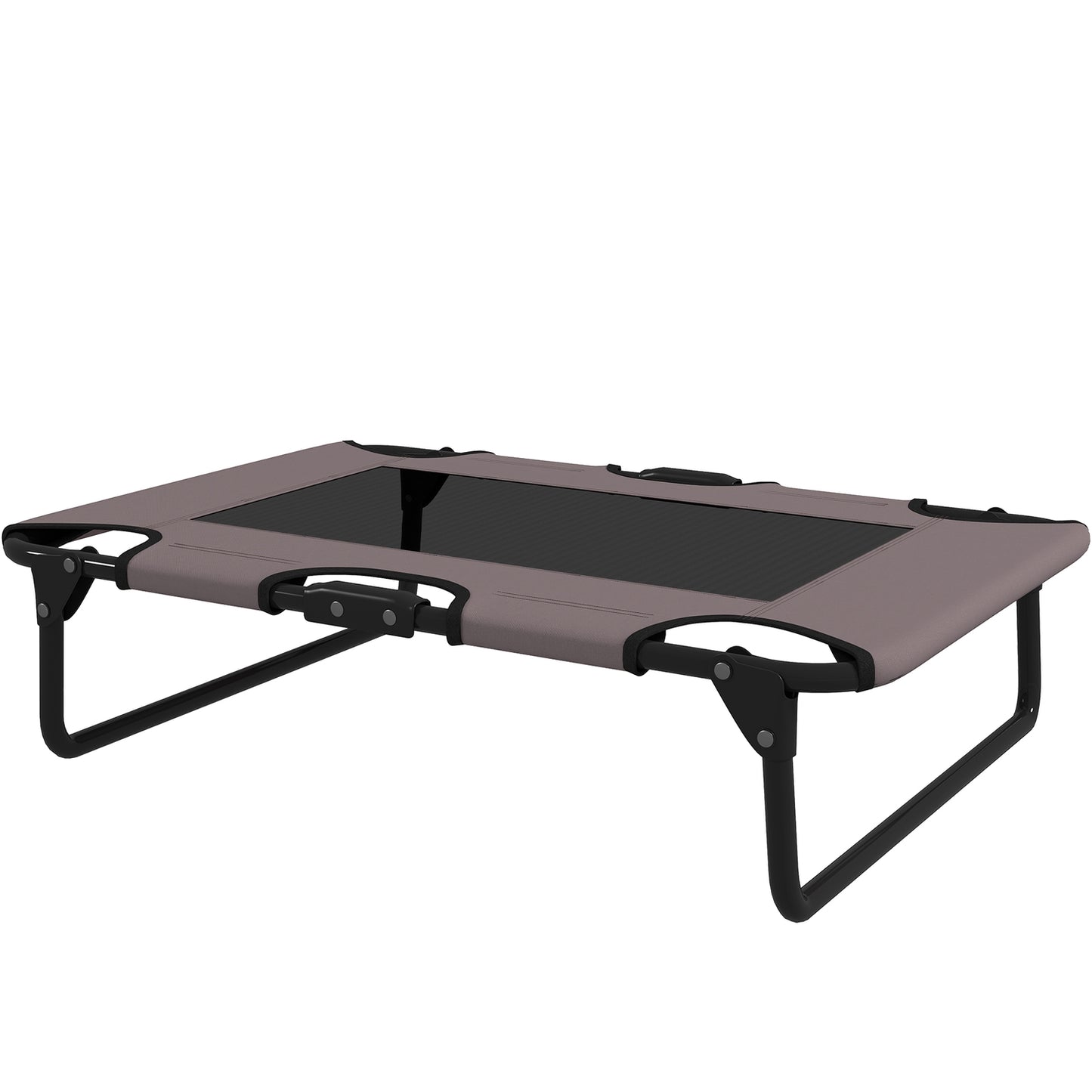 Elevated folding dog bed - Breathable mesh, 75x51x18 cm