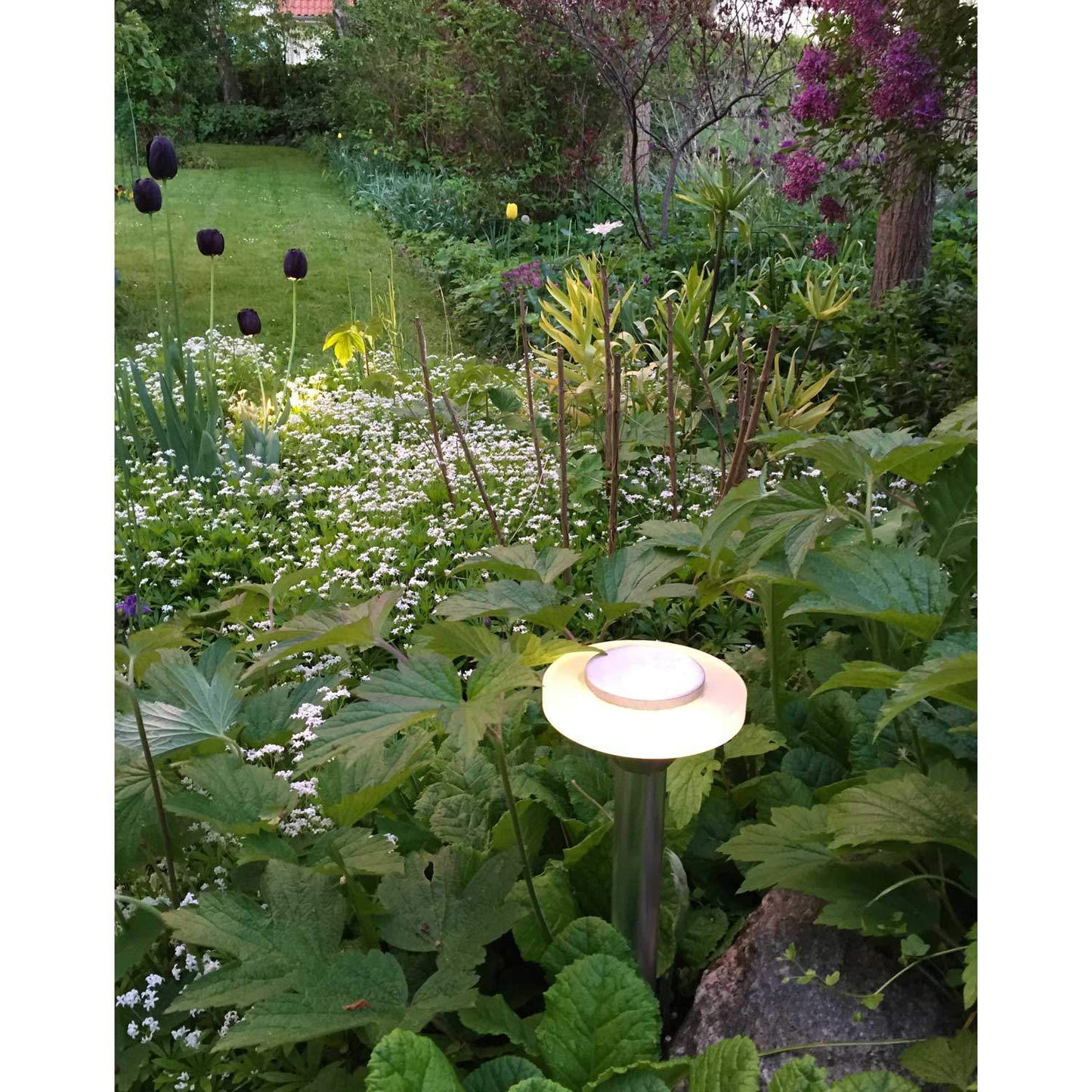 Ellipse garden lamp Aluminum