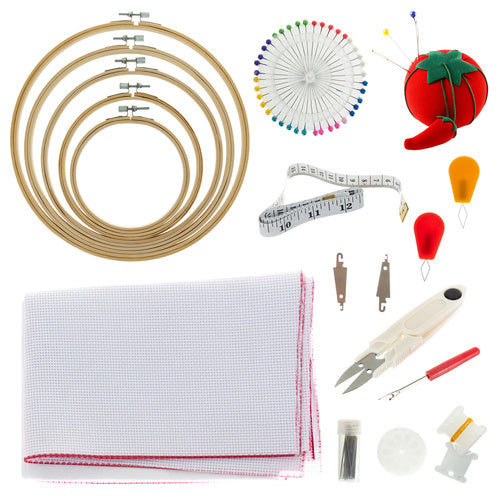 Embroidery Floss Kit, 100 Colors, Polyester Threads