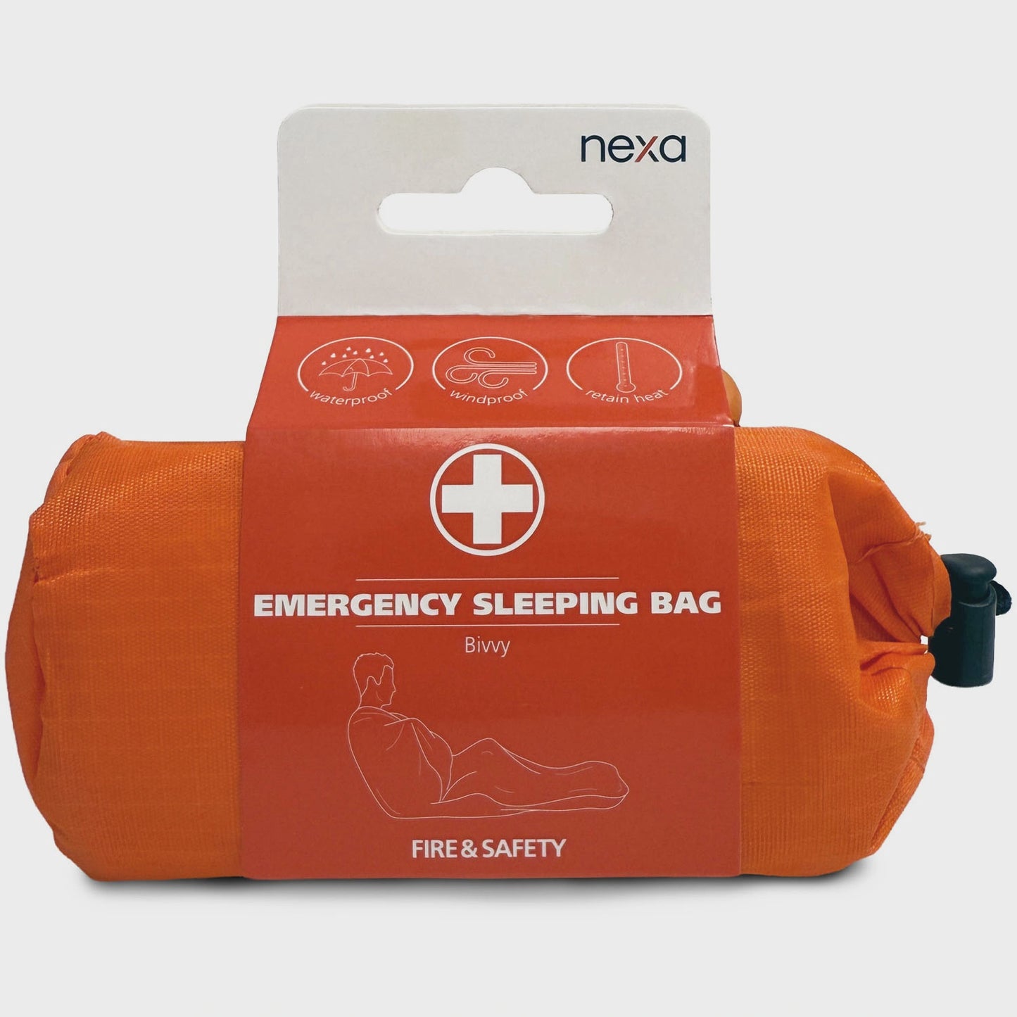 Emergency Bivvy Sleeping Bag, Wind & Waterproof, 90x210cm