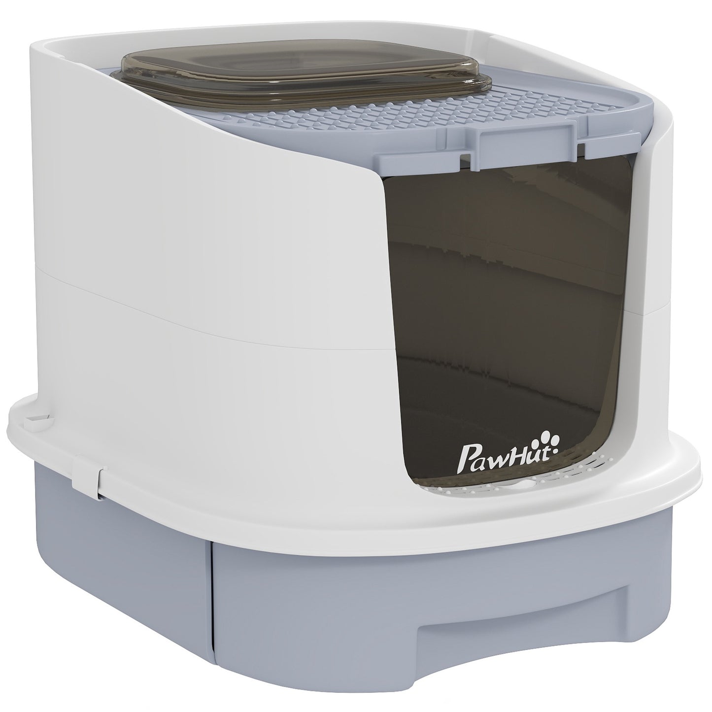Enclosed Cat Litter Box with Scoop, Odor Control Bags