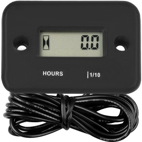 Engine operating hours counter