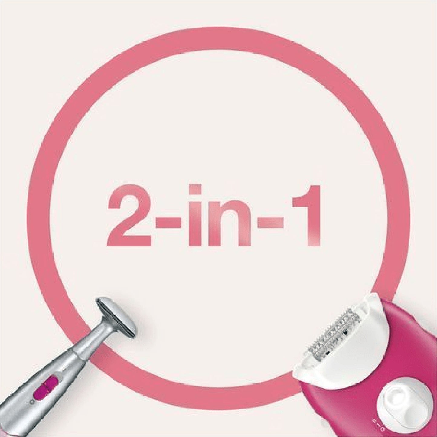 Epilator Silk-Epil 3 420 Ruby