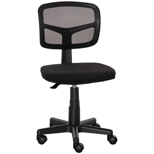 Ergonomic Office Chair, Adjustable Height, Black Mesh