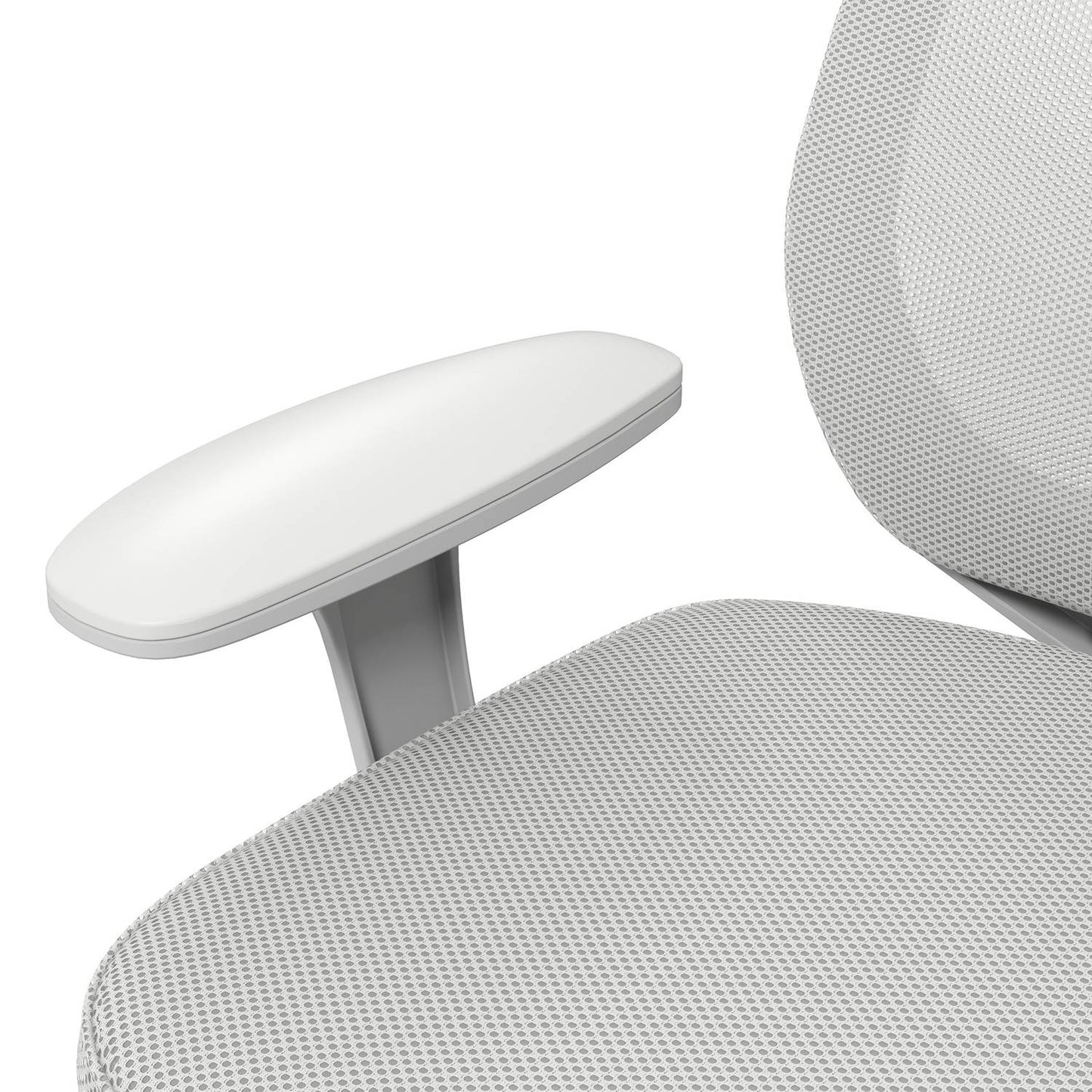 Ergonomic Office Chair, Adjustable Height, Grey, 360° Swivel
