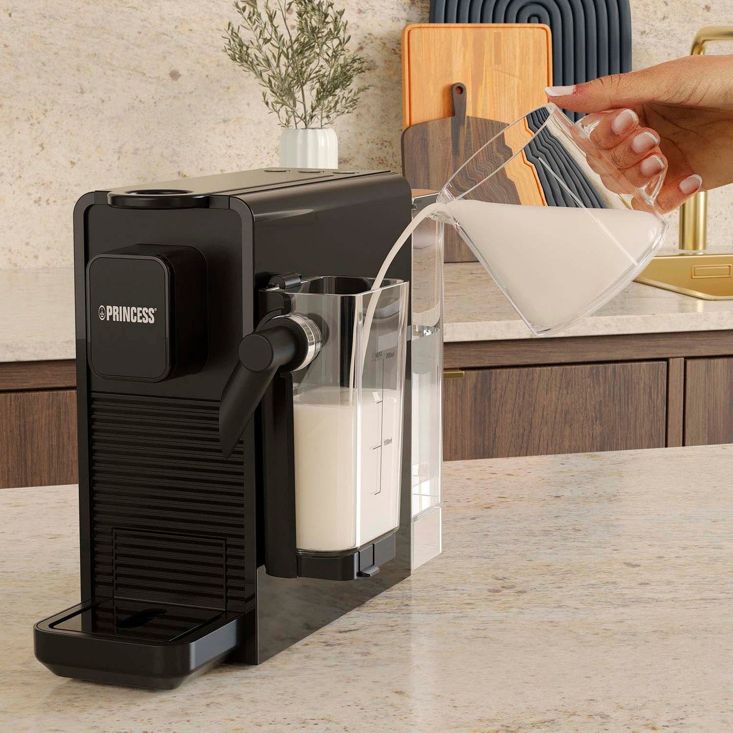 Espresso Machine, 20 Bar, Nespresso Compatible