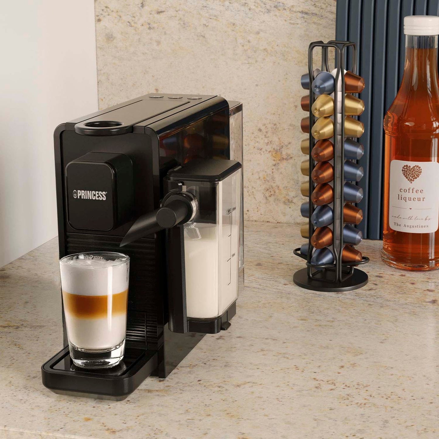Espresso Machine, 20 Bar, Nespresso Compatible