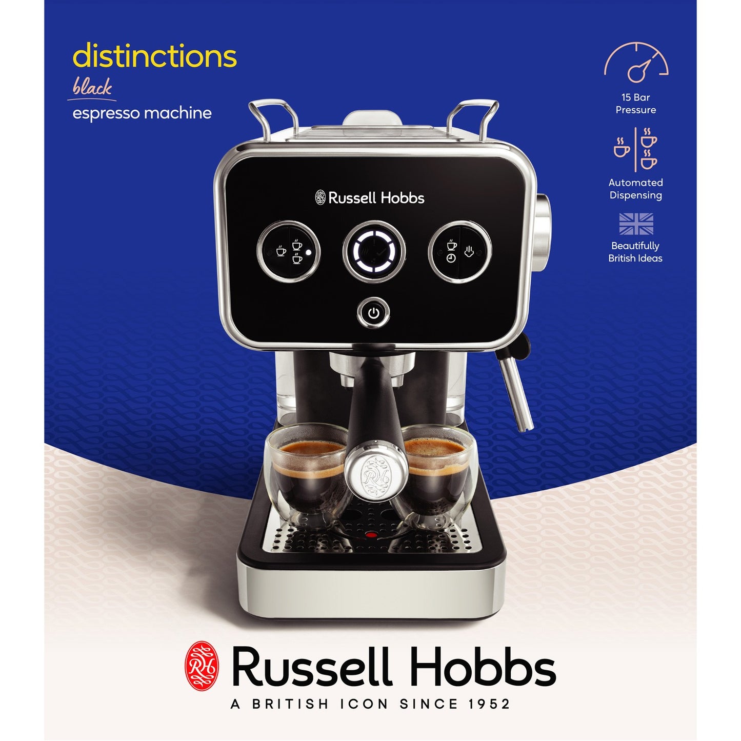 Espresso machine Distinctions Espresso Machine Black 26450-56