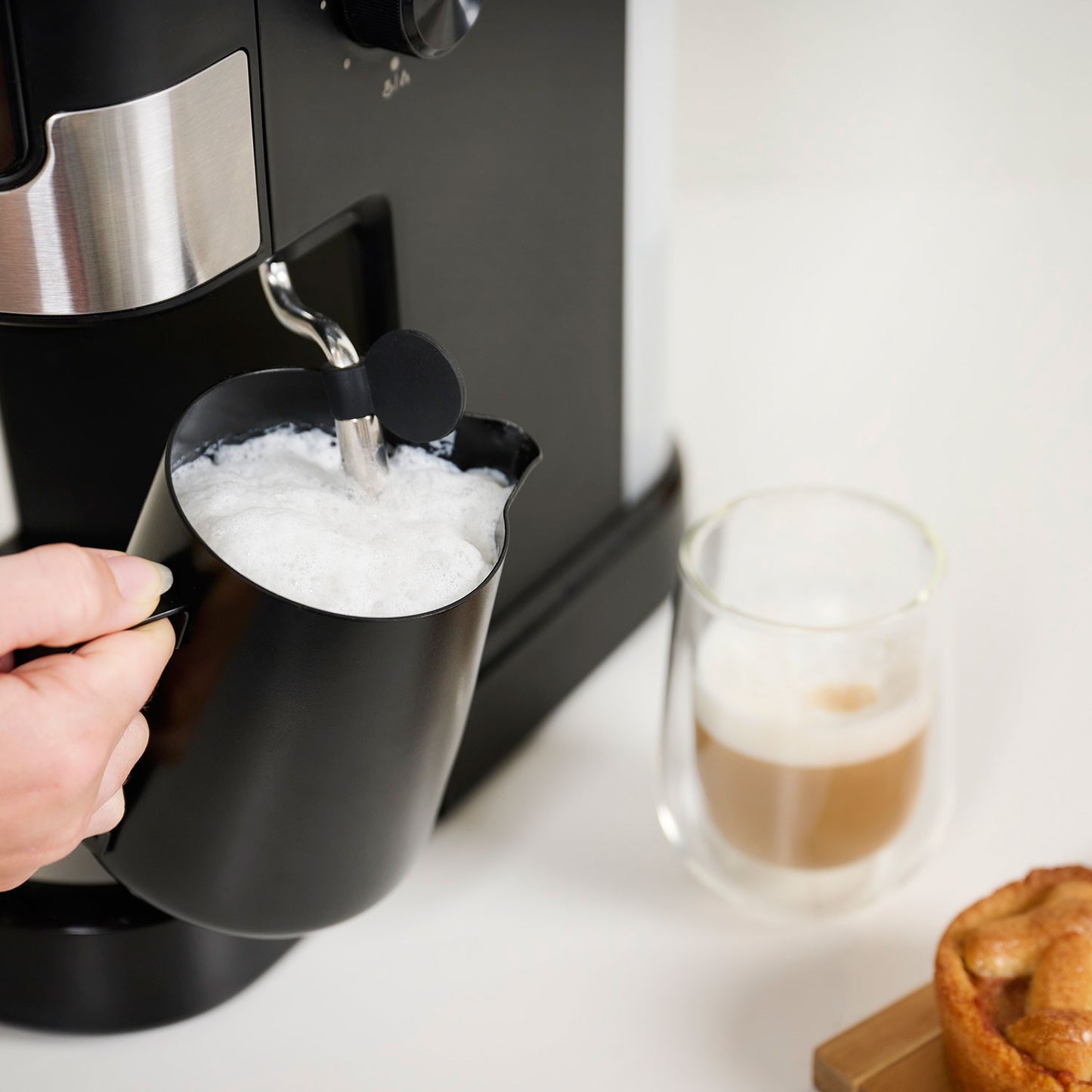 Espresso machine Manual CM-2278 incl. milk frother