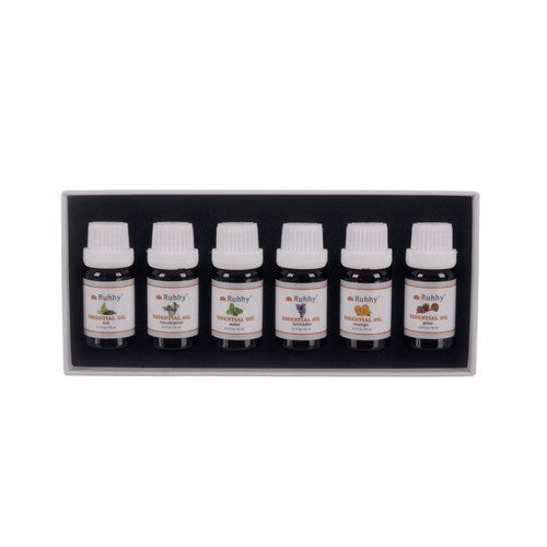 Essential oil - set of 6 pcs. 10ml Ruhhy 21939