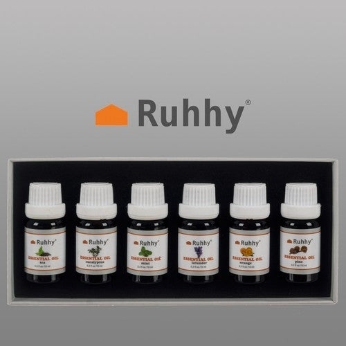 Essential oil - set of 6 pcs. 10ml Ruhhy 21939