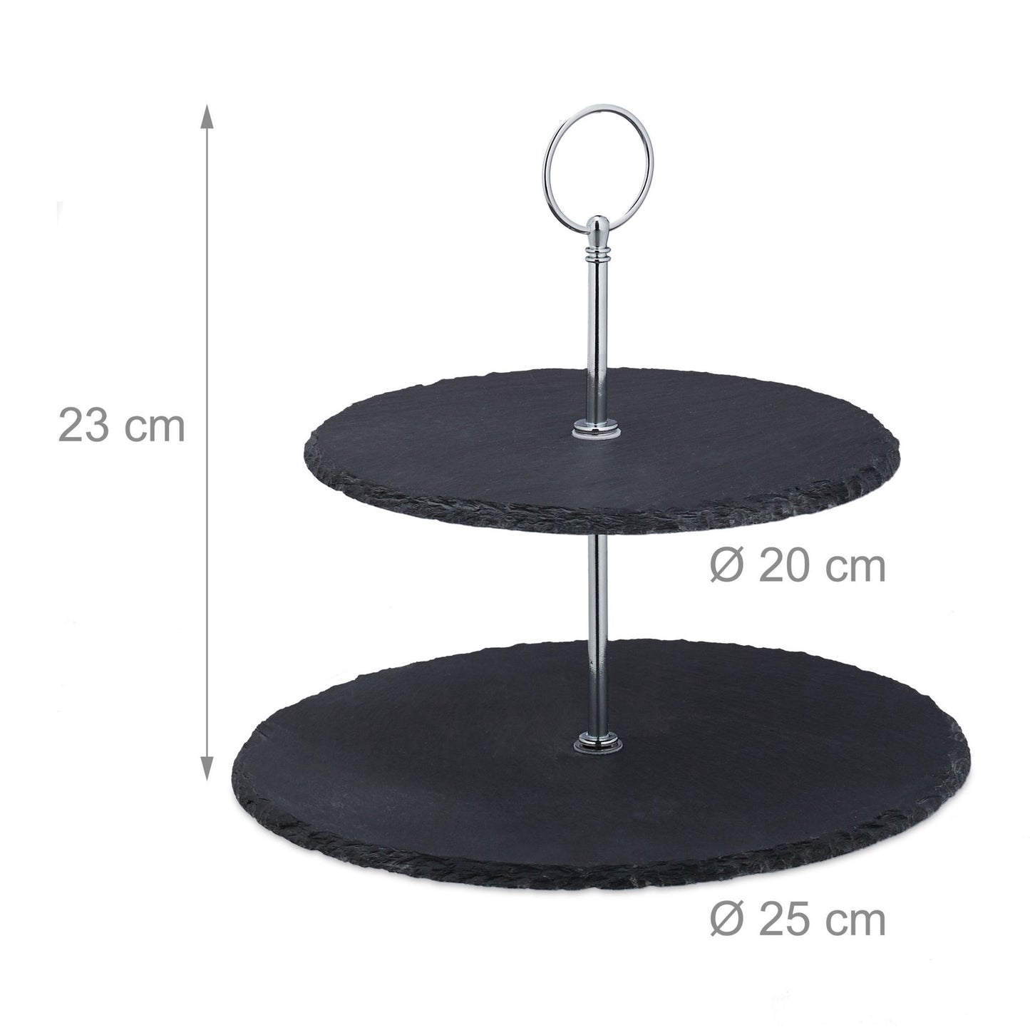 Etagere slate 2 floors