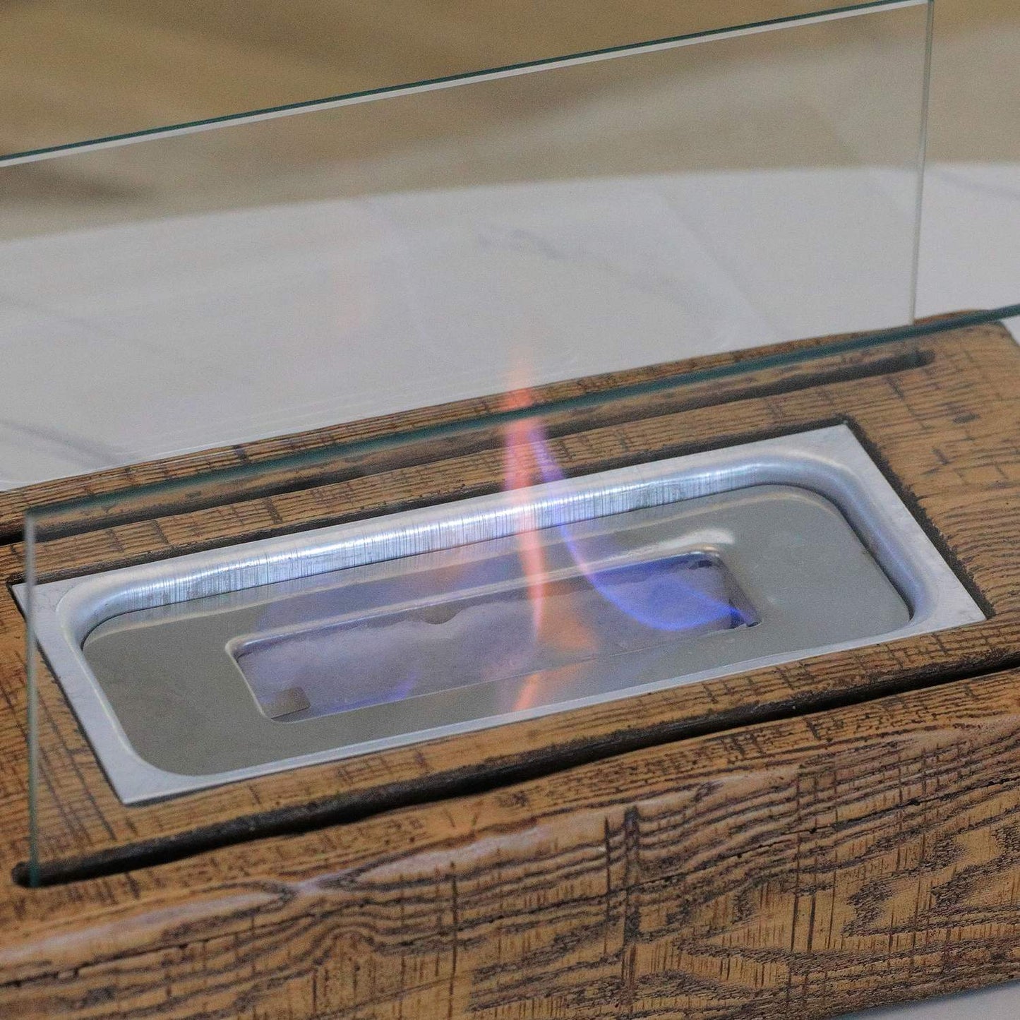 Ethanol Table stove - 0.15L, 45 min, tempered glass