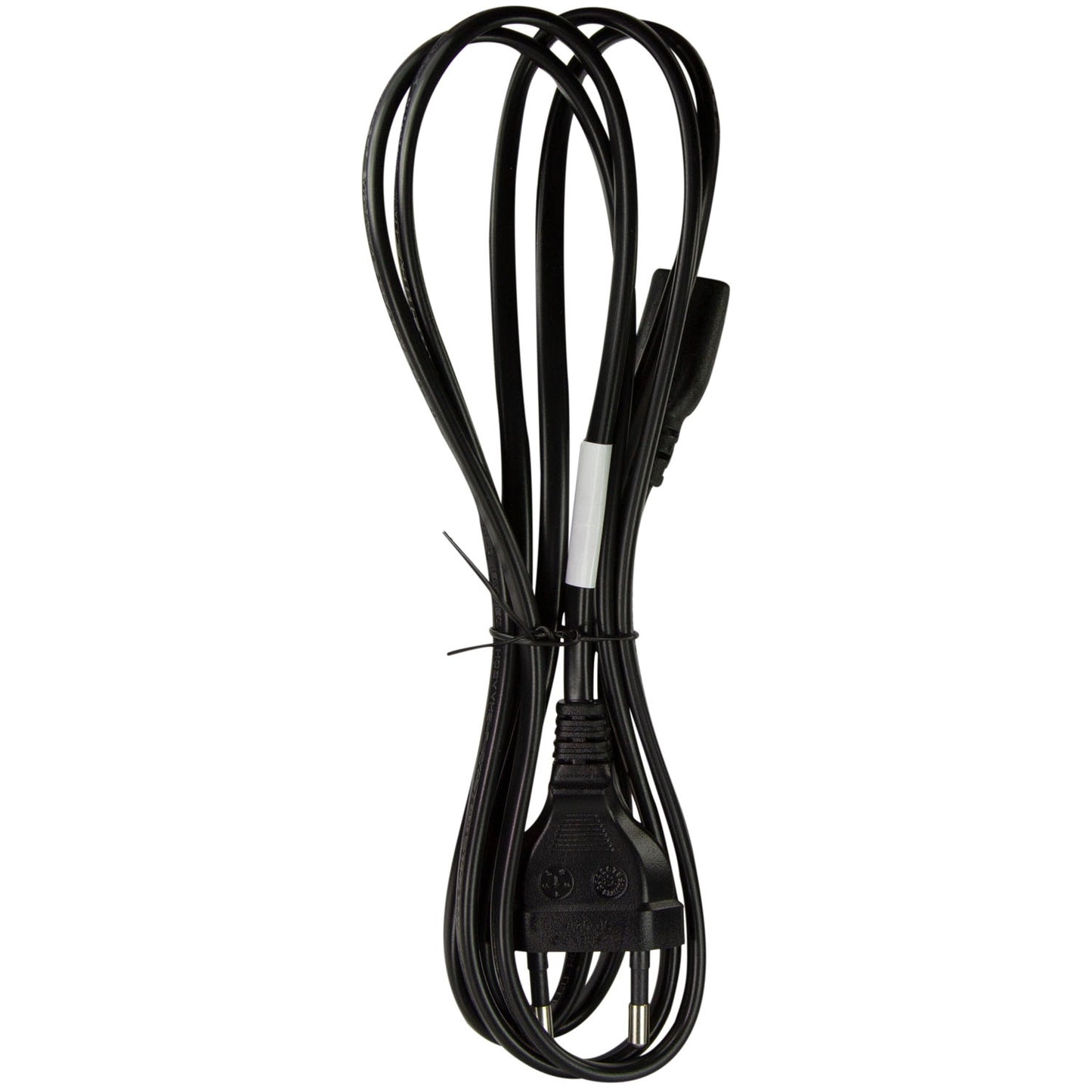 Euro Power Cable to C7, 5m, Black
