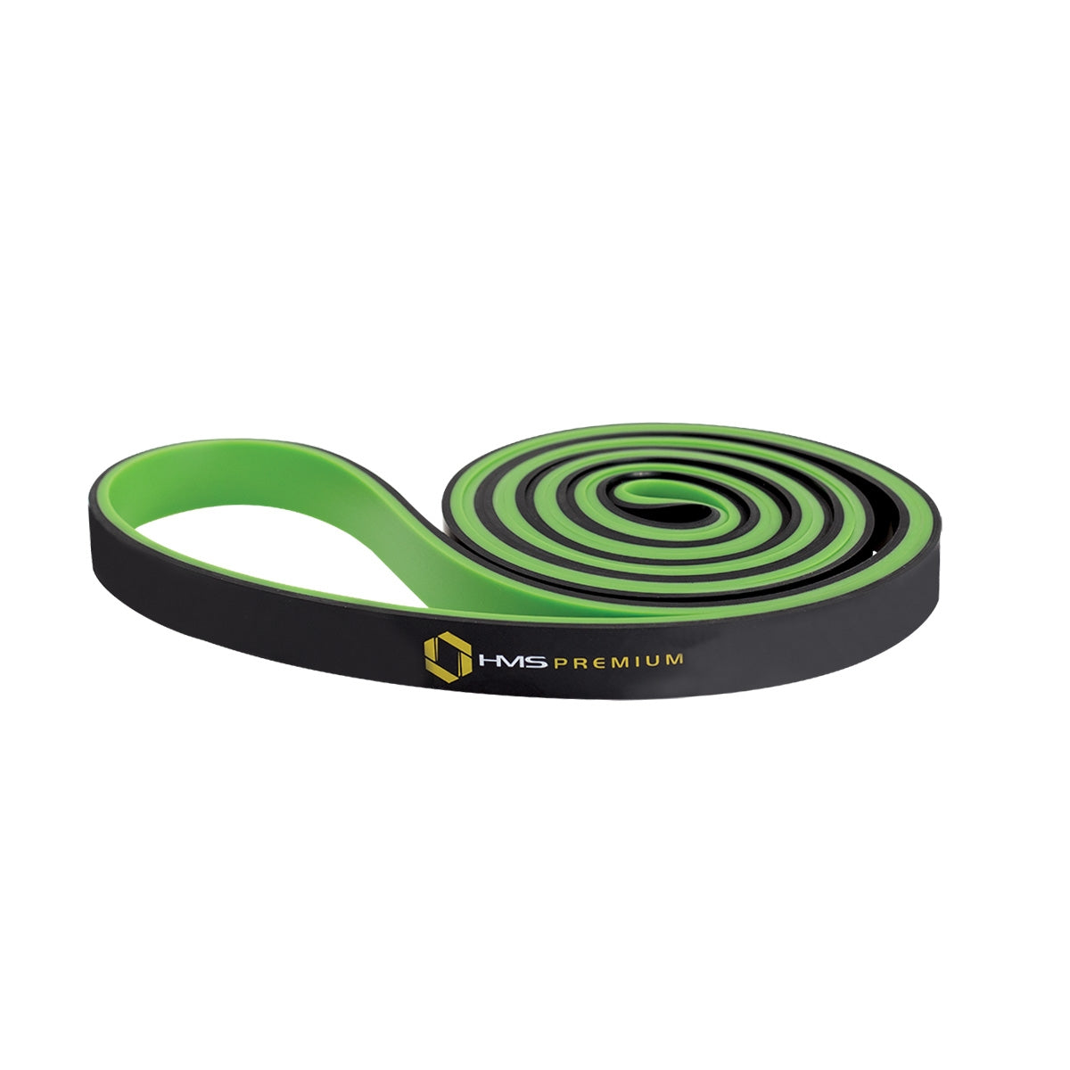 Exercise Band, Black-Lime, Adjustable Resistance