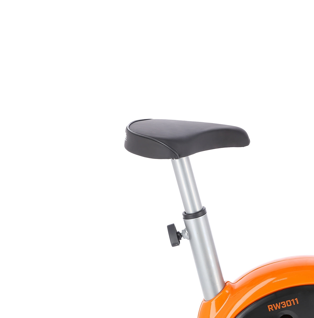 Exercise Bike, Silver-Orange, Adjustable Resistance