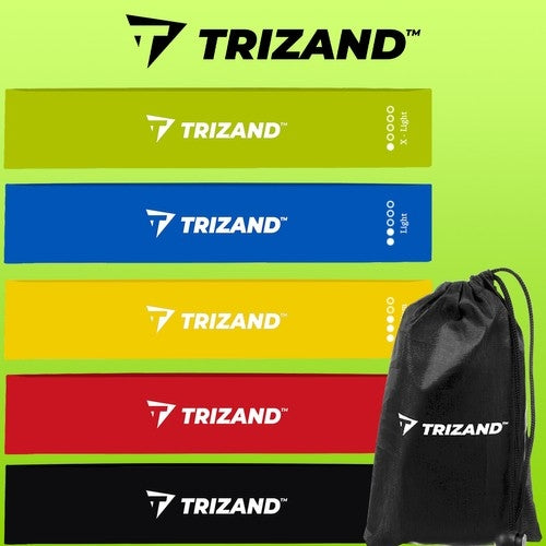 Exercise band set - 5pcs Trizand 21955