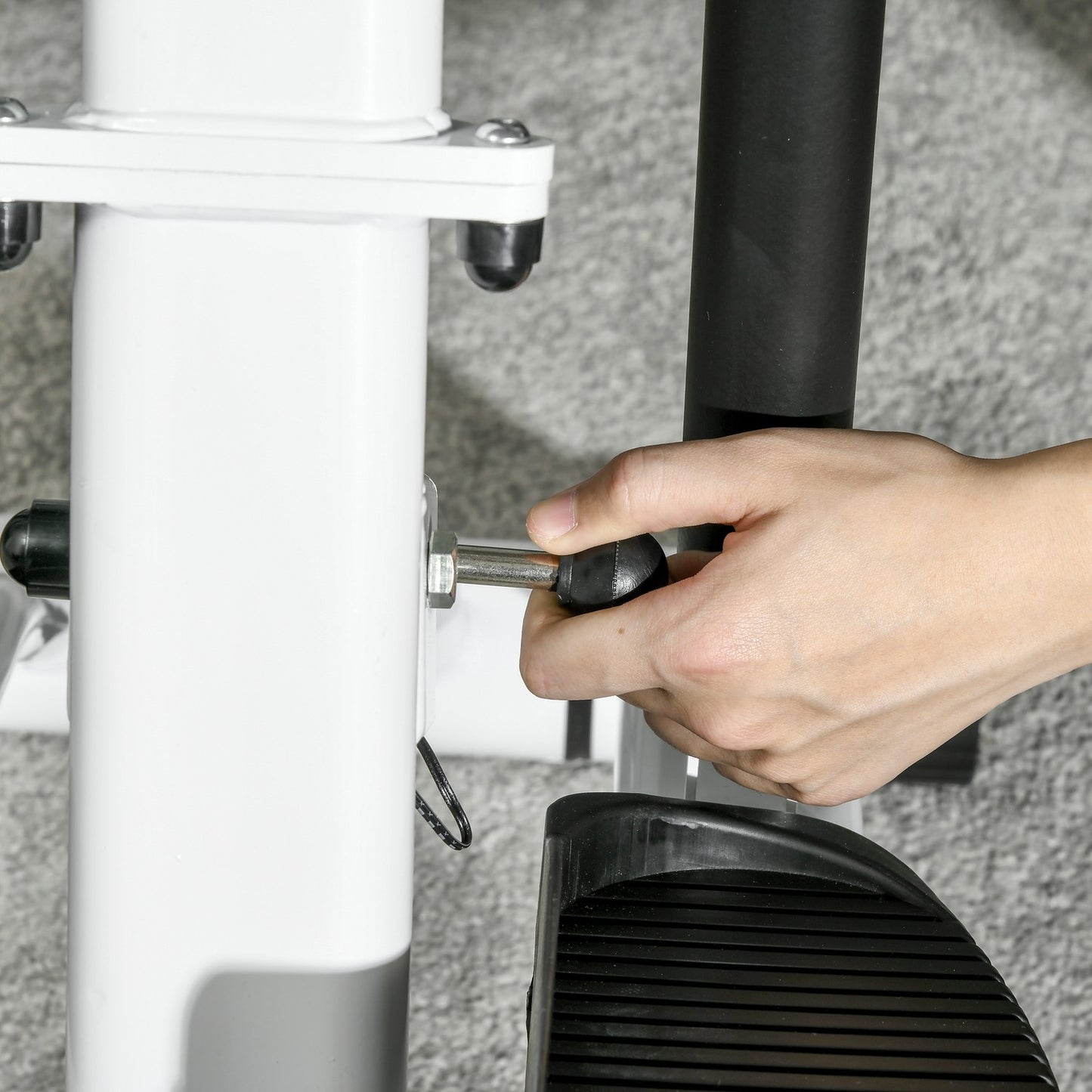 Exercise bike & Stepper, LCD screen, 12 resistance levels
