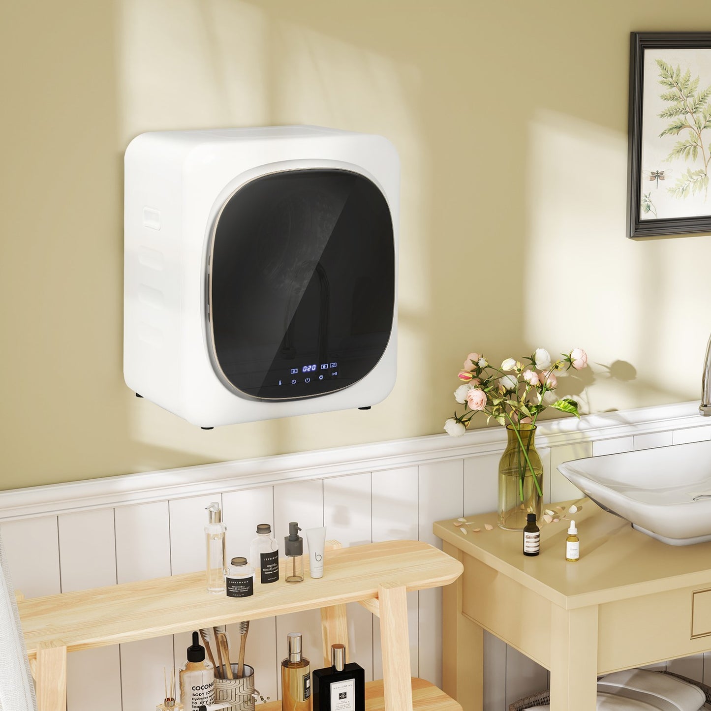 4 kg Exhaust dryer, Disinfection, Smart Mode, White