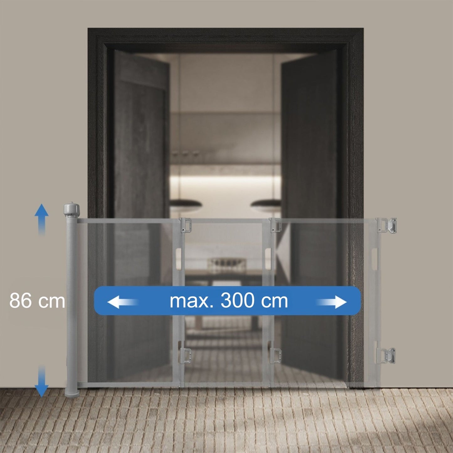 Expandable Child Safety Gate – Door, Stairs, Passageways