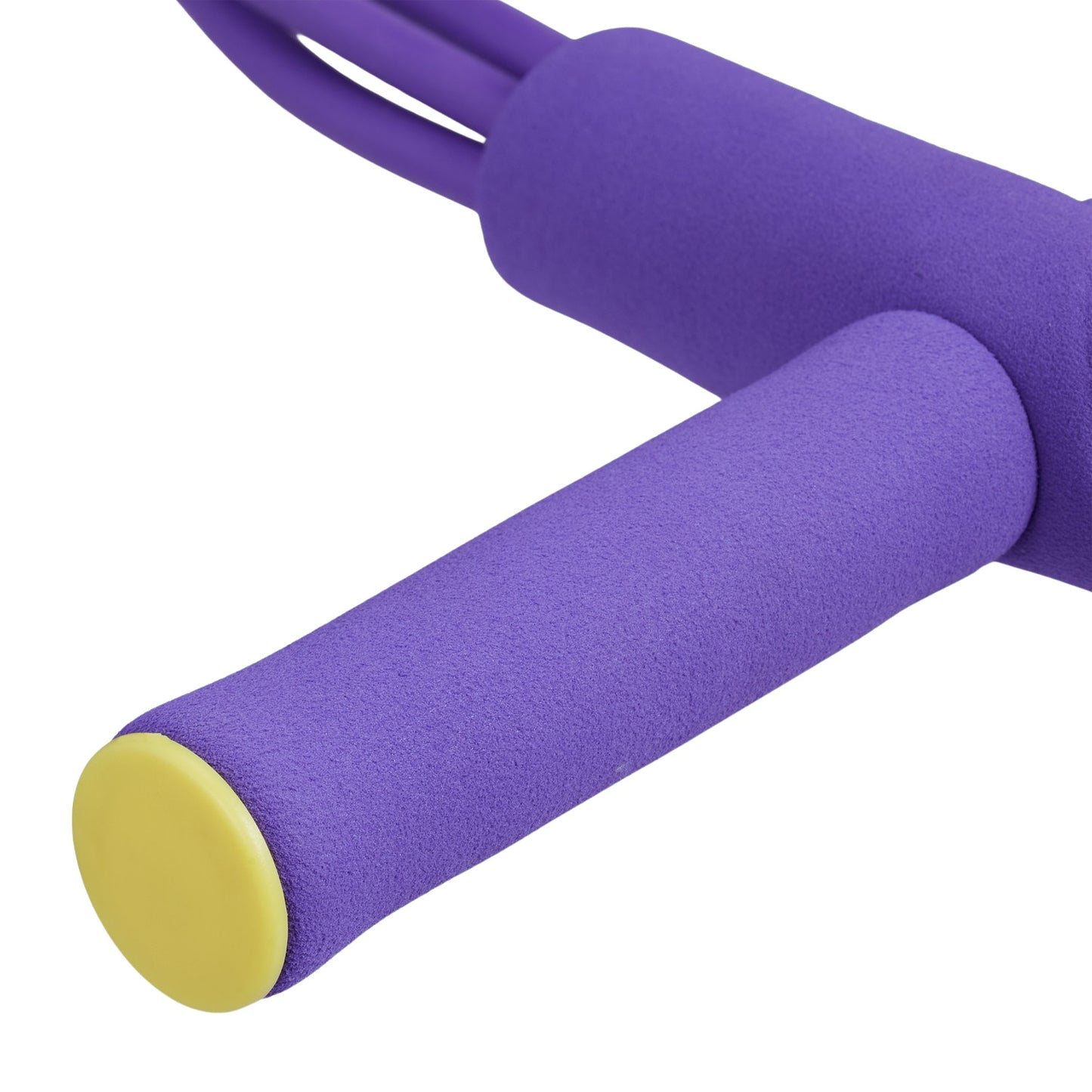 Expander exercise band with pedals