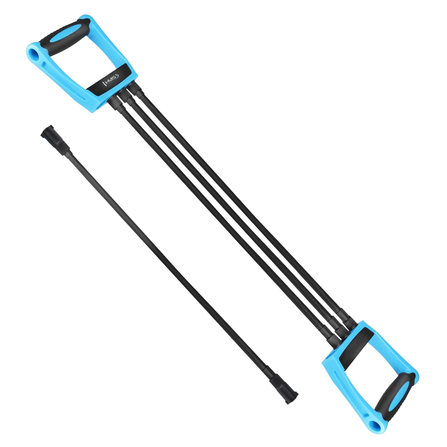 Expander with 4 Rubber Strings for Home Fitness