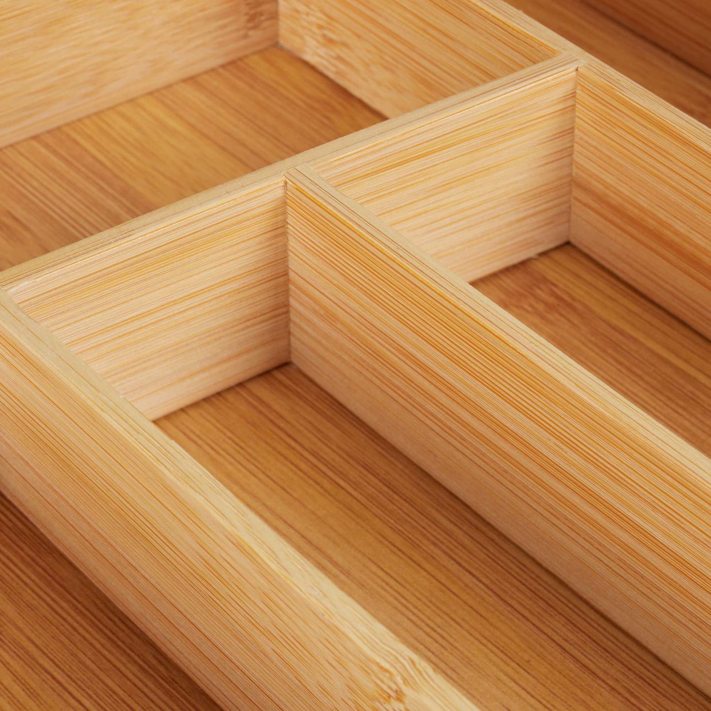 Extendable Bamboo Cutlery Tray