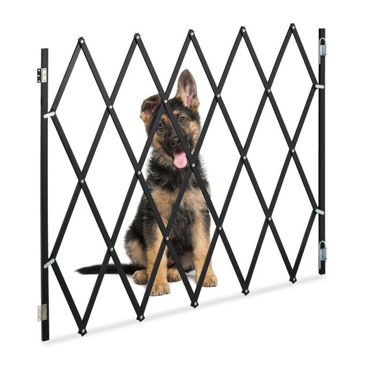 Extendable Dog Barrier, Natural Bamboo