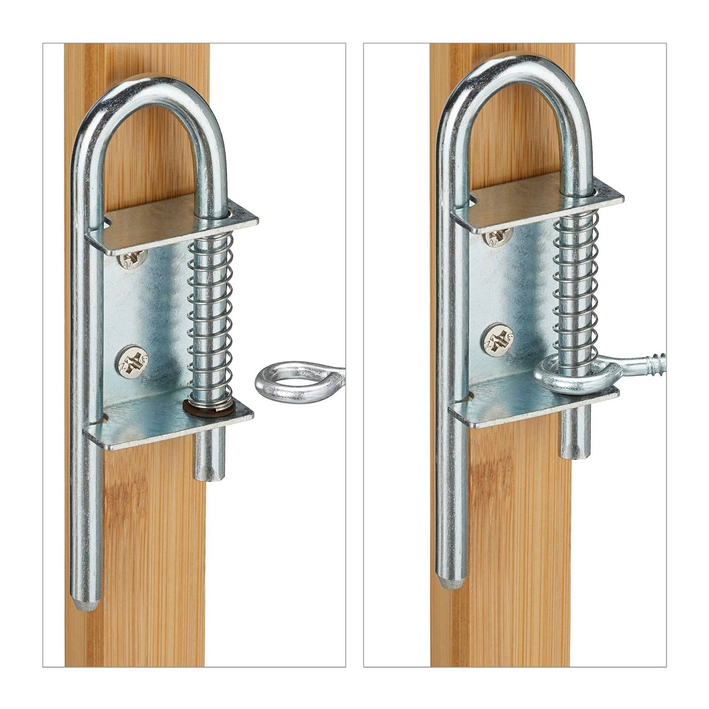 Extendable Dog Barrier, Natural Bamboo