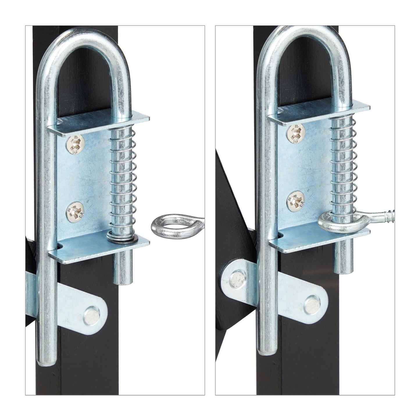 Extendable Dog Barrier in Black