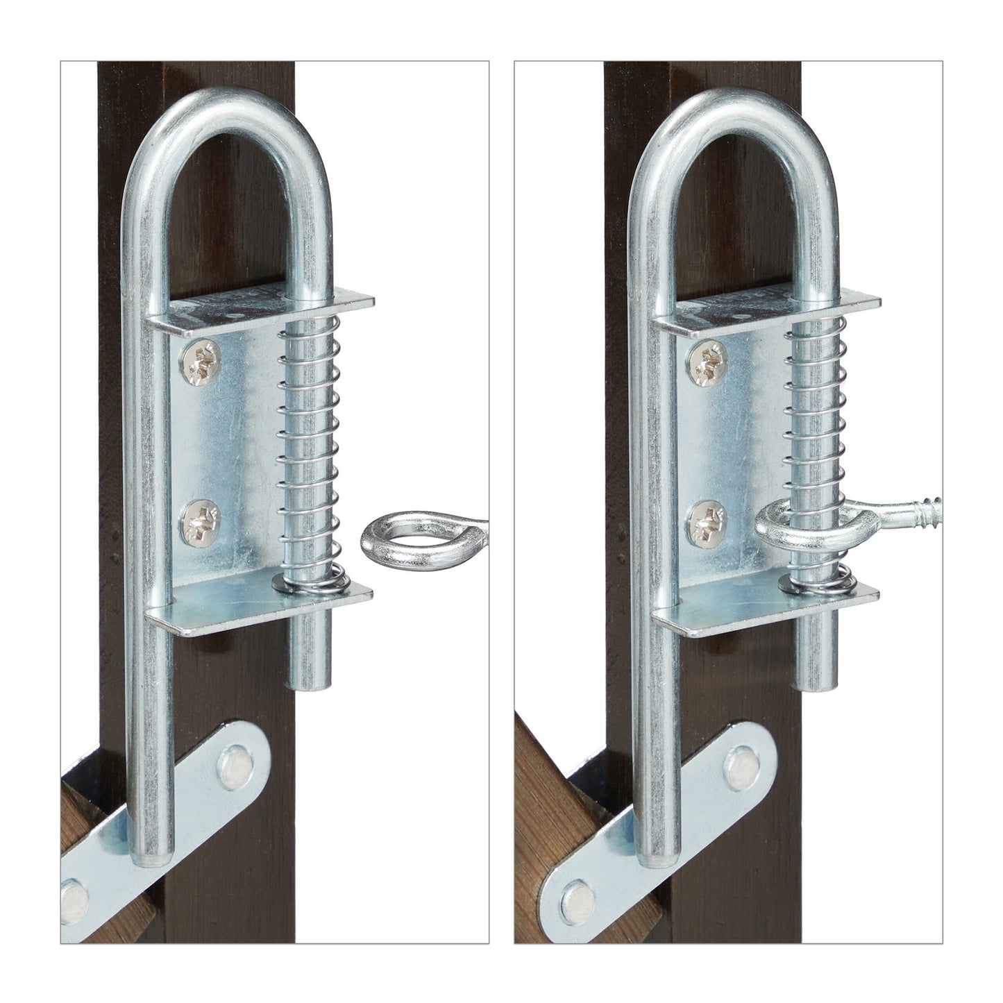 Extendable Dog Barrier in Brown