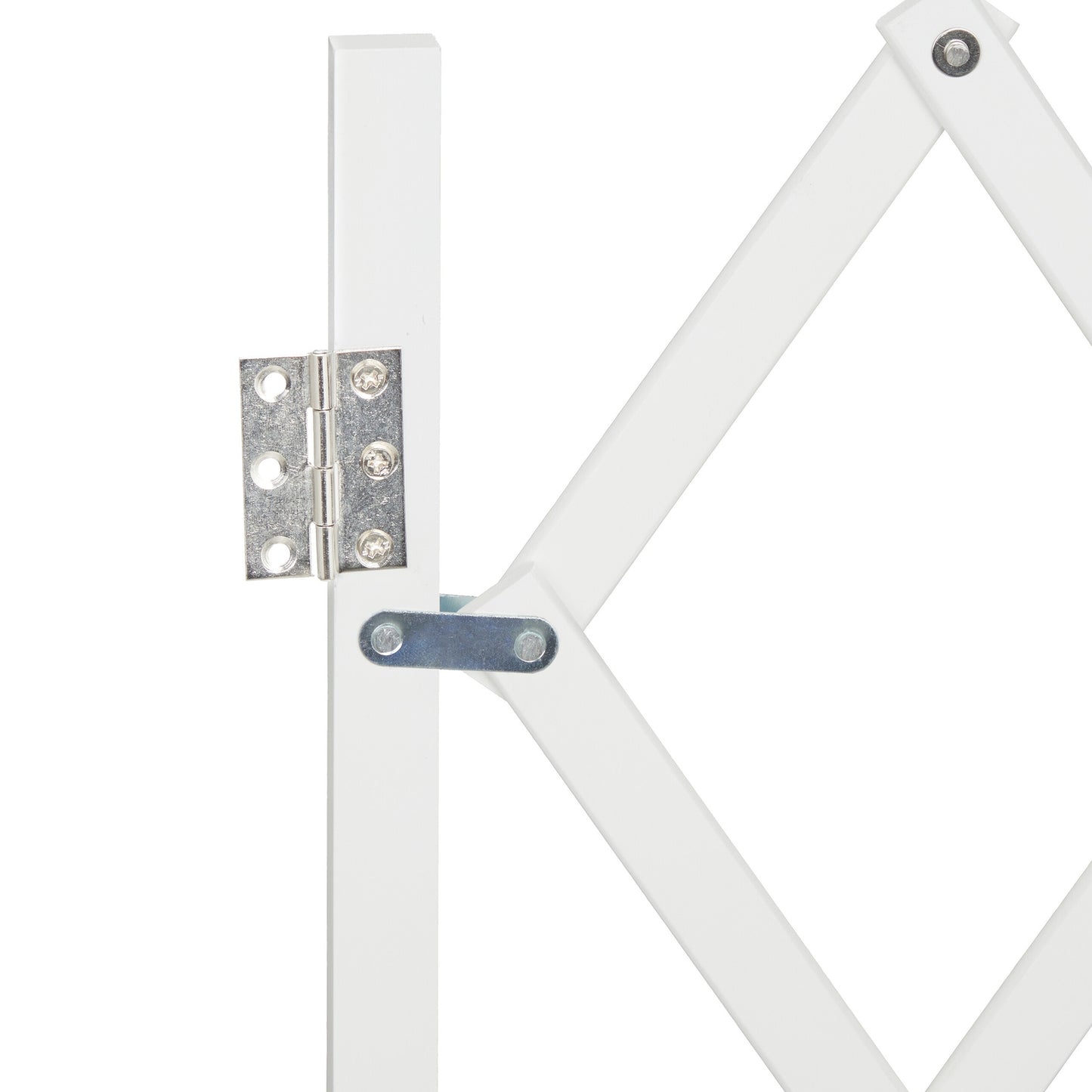 Extendable Dog Barrier in White