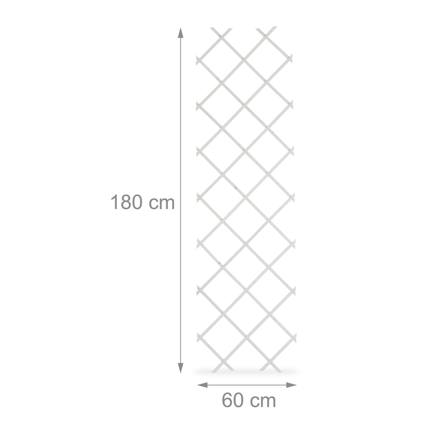 Extendable Plant Trellis Set, 180x60 cm, 3 Pack