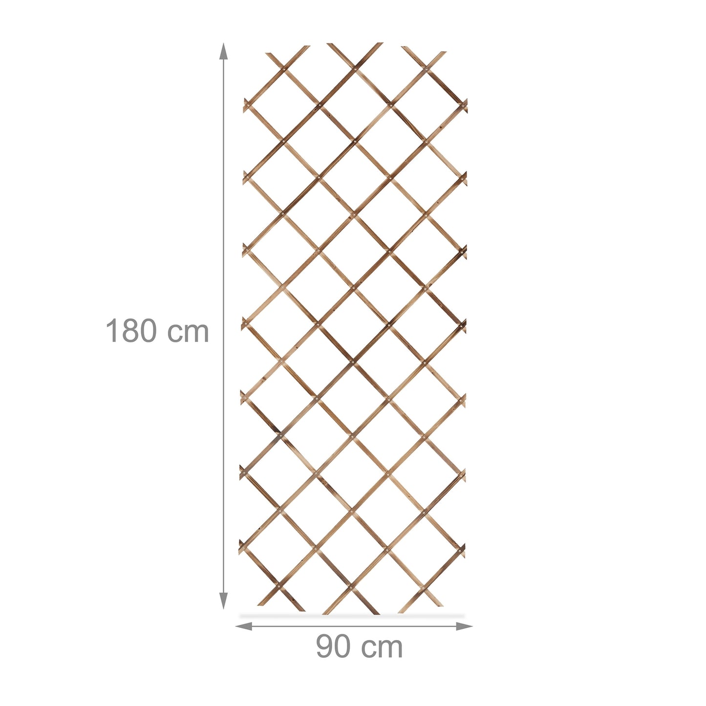 Extendable Plant Trellis Set, 180x90 cm, 3 Pack